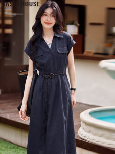 Basic House | Đầm Dài Siêu Nhẹ Căng Eo