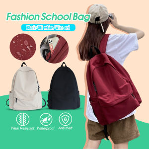 Fashion Backpack Student School Bag Beg Galas Korean Version Girl Backpack Large Capacity Backpack Leisure Travel Backpack Beg Sekolah School Backpack Bag 韩式背包 书包 双肩书包