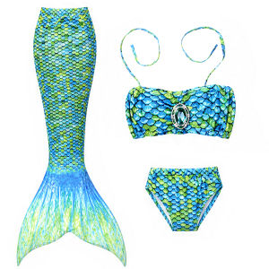 Fashion Beauty Fish Tail Swimsuit Cosplay Little Mermaid Costume Maid Swimsuit Party Gift Fantasy Swimsuit