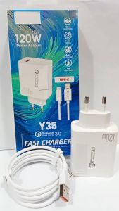 Charger VVO Y35 120W Power Adapter Quick Charge3.0 Support Fast Charging