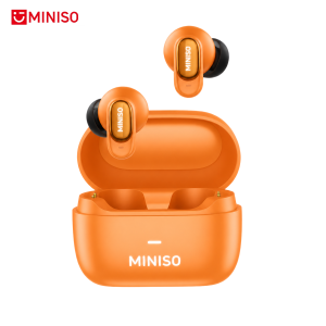 Miniso | MINISO MS130 Wireless Bluetooth Earphones ENC Soft Wireless Headphones Sport Low Latency Comfort In-Ear Earbuds Macaron Travel