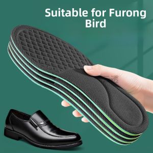 LINGMIAO | Ultra Thin Odor-Resistant Insoles for Mens Leather Shoes