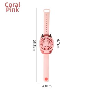 Portable USB Fan Cartoon Watch