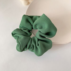 Mùa Hè 2025 Dây Buộc Tóc Màu Trơn Ngọt Ngào Mới Dây Buộc Tóc Đuôi Ngựa Đa Năng Cho Bé Gái Dây Buộc Tóc Bằng Da Bò Dày Phụ Kiện Tóc Thời Trang