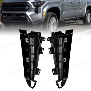 LED Front Wheel Arches Side Marker Light For Toyota Tacoma 2024 2025 2026 Front Fender Running Turn Signal White Yellow Daylight