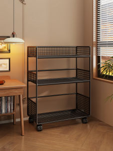 WUBUWEI | Portable Movable Shelf On Wheels