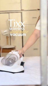 XTTX+Tixx 25000PA Mite Removal Dust Mite Vacuum Cleaner Dual Cup 60℃ UV Sterilization for Bed/Sofa/Carpet Multi-stage HEPA Filtration