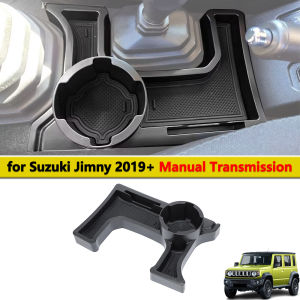 Center Console Gear Shift Storage Box for Suzuki Jimny JB64 JB74 4WD MT 2019-2023 Car Interior Accessory Stowing Tidying Tray