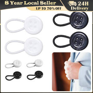 Adjustable Waist Extenders Neck Extender No Sewing Button for Jeans Shirt Collar Extension Cloth Button Extenders