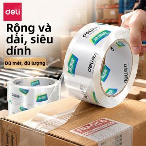deli | Cuộn Dây Kéo Rộng Trong Suốt Không Dư Lượng Đóng Gói Sỉ