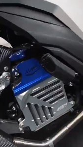 Radiator Neck Cover Full CNC For Click 125i 150i ADV PCX 150 From Indonesia Include Install Bolt