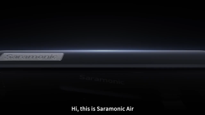 Saramonic Air Pocket-Sized Wireless Microphone Original Noise Cancelling Mic Lapel Microphone for Vlogging Android iPhone 15/16 DSLR Camera