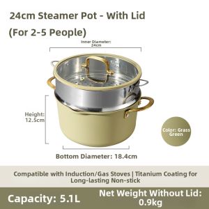 CAROTE | Titanium Nonstick Large Capacity Cookware