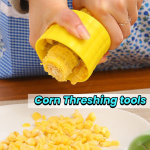 Creative Corn Stripper Stainless Steel Corn Cob Remover Cutter Corn Threshing Tools