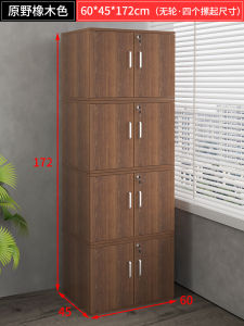 Double Door Office Storage Cabinet File Cabinet Mobile Bookcase with Lock Low Profile Archival Material Cabinet