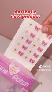 [NEW] BPOM COQUETTE STIKER JERAWAT HYDROCOLLOID ACNE PIMPLE PATCH MOTIF PITA DAN SPARKLE LETS GLOW GROUP