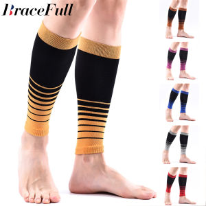 1 Pair Calf Compression Sleeves for Men Women Sport Compress Socks Shin Guard Pads Running Shin Splint Medical Travel