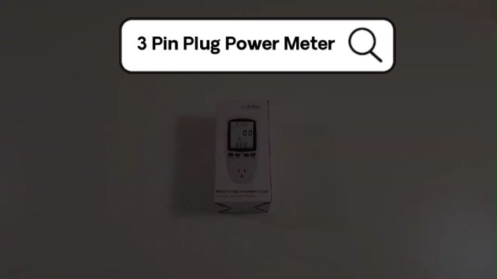 Model: 3 Pin Plug Power Meter Product Weight: 0.3Kg Product Size: L7 ...