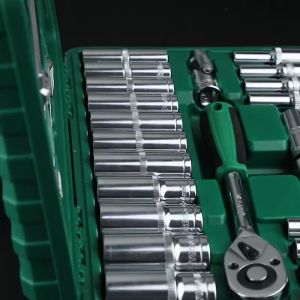 Bộ khẩu 28 chi tiết 1/2 inch ổ cắm hình lục giác cờ lê ổ cắm bộ dụng cụ sửa chữa ô tô chuyên dụng - Chính hãng TUOSEN