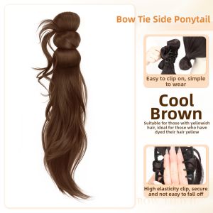 TIANZHEN | Stylish Elegant New Chinese Style Realistic Ponytail Wig