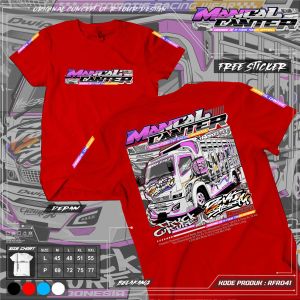 rfr 41 kaos truk mancal canter tshirt atasan pria katun murah distro