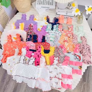 JanElla’s SLEEVELESS PANTS / PAJAMA SET (6 months to 5 Years Old) TERNO for KIDS GIRLS 100% Cotton Made in Vietnam
