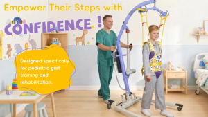 Ehucon Pediatric Walking SlingKids Standing Transfer Sling for Patient HoistRehabilitation Walking Aid for Mobility Impairment