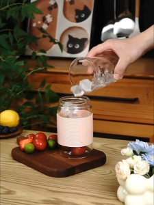 Little pumpkin portable Juicing cup dormitoryjuicer wireless charging glass juicer