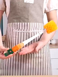 5 in 1 Bottle Cleaning Brush Set Multi-Functional Cleaner Baby Bottle Cleaner Brush Tumbler Brush