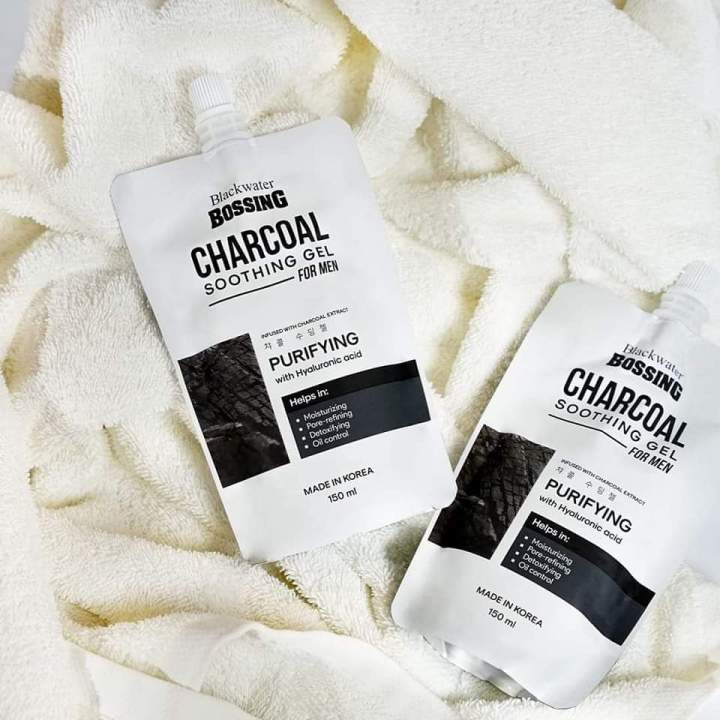 Blackwater charcoal soothing gel Lazada PH