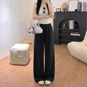 AIYITI | Quần Đùi Dập Ly Kích Cỡ Lớn Có Chấm Bi Đen