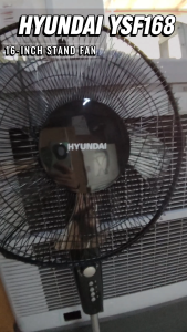 HYUNDAI YSF168 16 INCH STAND FAN - 1 YEAR WARRANTY + FAST DELIVERY