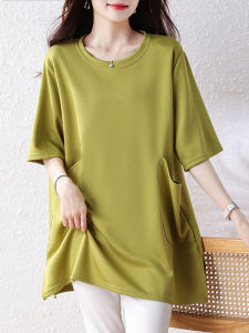 DAIXIANGFEIZI | Áo Thun Tay Ngắn Bằng Cotton Thời Trang cho Phụ Nữ Mùa Hè Mới Nhất