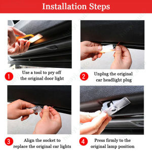 2pcs Lexus  LS ES IS LX RX GS GX LED Car Door Welcome Light Phantom Logo Laser Projector Night Light Accessories