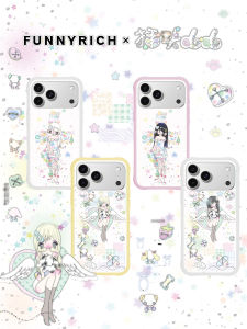 FUNNY RICH | Liquid Silicone Y2K Styled Girls Drawing Phone Case iPhone
