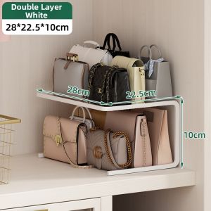 JXinJie | Space Saving Bag Organizer Shelving Insert