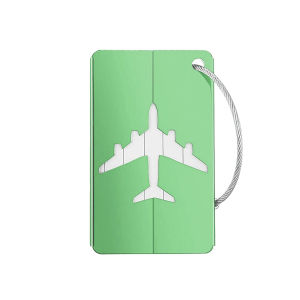 Aluminum Alloy Travel Luggage Tags Quick Baggage Identification Aircraft Check-in Tags Reusable Stylish Tags.A-ZMT