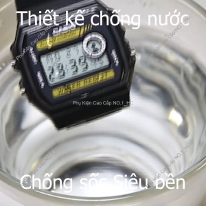 Đồng Hồ Chiến Sĩ F94 Pin Lâu 7 năm Chống Nước Tuyệt Đối Chuông To Đèn Sáng Made In Thailand C5