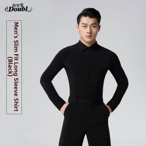 DANBAOLUO | Mens Latin Dance Competition Shirt