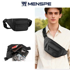 MENSPE Men’s Chest Bag Waist Bag Crossbody Bags Messenger Bag Fashion Sports Bag School Bag Large Capacity Shoulder Bag Mens Bags College Style Outdoor Sports Bags For Men