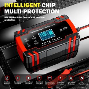 【Local Delivery】japan Imported Car Battery Charger 12v 24v Original Heavy Duty For Motor Fully Automatic Fast Charging