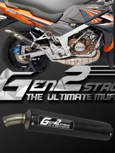 Silencer Carbon universal Racing 2tak original Gen2stroke