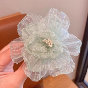 Kẹp Tóc Hoa Cỡ Lớn Phong Cách Công Chúa Cho Bé Gái Phụ Kiện Tóc Trẻ Em Phong Cách Hàn Quốc Kẹp Tóc Hoa Cho Bé Gái Mùa Xuân 2024