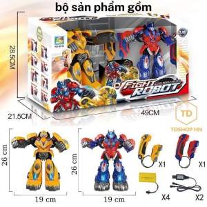 Đồ chơi rô bốt đấm bốc cao cấp cho bé
