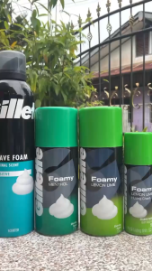 200มิล โฟมโกนหนวด Gillette Foamy Shaving Foam สำหรับหลายสูตร ซึ่งประกอบด้วยยิลเล็ตต์ สามารถใช้สูตรใดหนึ่งได้ง่าย ๆ
