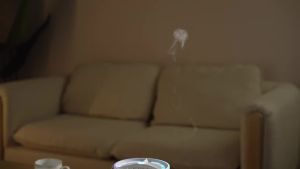 Festive Aurora Jellyfish Humidifier 7 Color Light Dual Mist 300ml 2H/8H Timer Essential Oil Diffuser for Christmas Gift