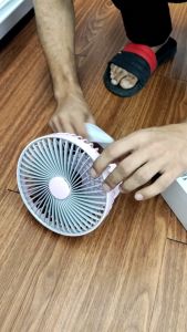 new rechargeable folding intelligent fan
