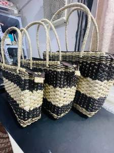 Beach Bag 1 set | 3 Pieces | Native | Pandan