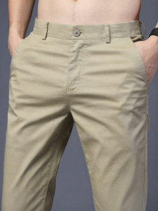 TUCANO | Mens Pure Cotton Lightweight Business Casual Pants