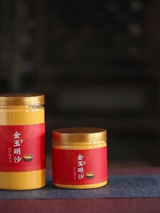 1000G/Bottle pasir emas asli Digunakan untuk persembahan selama ritual dan ibadah Serbuk emas abu-abu